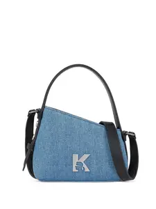 Джинсовая сумка на плечо Geo Karl Lagerfeld Jeans, синий