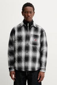 Хлопковая куртка Tommy Jeans, черный