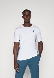 Футболка с принтом HYPERCOURT MIX CREW K-SWISS, белый