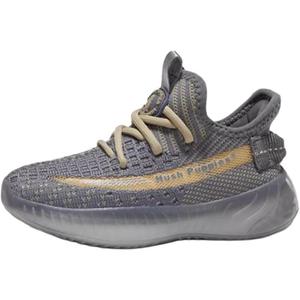 Износостойкие низкие детские повседневные туфли Kids' Hush Puppies, серый