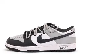 Низкие кроссовки для скейтбординга Dunk Coverage, устойчивые к истиранию, унисекс, черно-серые Nike, White