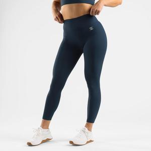 Спортивные леггинсы ZEUZ для женщин - 70% нейлон и 30% эластан - тёмно-синий - размер L