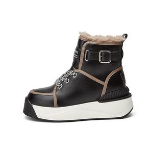 Женские ботинки DAPHNE зимние стеганые, бежевый