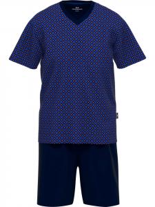 Götzburg Укороченная одинарная трикотажная футболка темно-синего цвета