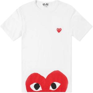 Мужские футболки с круглым вырезом Cdg Play