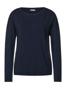 Лонгслив Street One, цвет deep blue