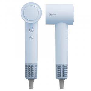 Фен 1300W 3.9 миллиарда плазма уход за волосами антистатик FG106 Midea, синий