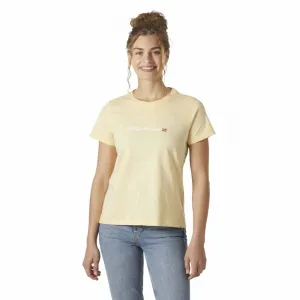 Футболка с коротким рукавом Helly Hansen Core Graphic 2.0, желтый