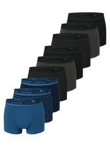 Uncover by SCHIESSER Боксеры 'Cotton' в крапчатом черном цвете