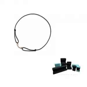 TIFFANY & CO. Браслет 18K Rose Gold для женщин черный