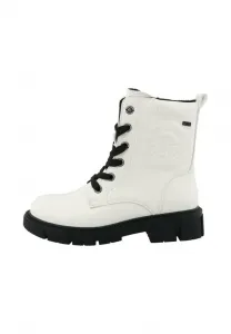 Ботильоны на шнуровке Tom Tailor, White