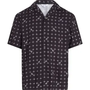 Рубашка с коротким рукавом Calvin Klein Resort, черный