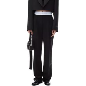 Alexander Wang FW24 Повседневные брюки женские черные