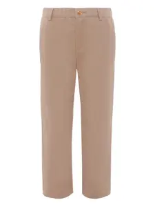 Брюки с накладными карманами Versace Kids, нейтральный