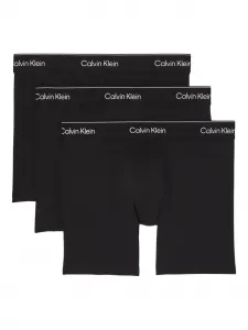 Боксеры с логотипом на поясе (упаковка из трёх штук) Calvin Klein Underwear, черный