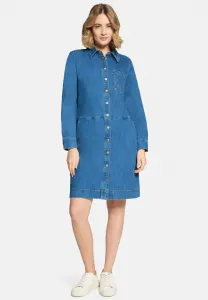 Mit knopfleiste denim dress Betty Barclay, Blau