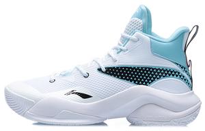 LiNing Power 7 с амортизацией, противоскользящие, износостойкие, с полным покрытием и поддержкой, высокие баскетбольные кроссовки мужские Snow Li-Ning, original shoe box not included