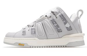 Паллабласт St Mg Антискользящие Износостойкие Низкие Повседневные Кроссовки Мужские Серый Белый Palladium, Серый/Белый