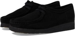 Кроссовки Wallabee Clarks, цвет Black Suede 2