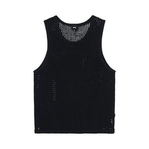 Топ Stussy ODyed Mesh Tank, Black