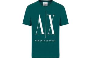 Футболка мужская зеленая Armani Exchange, зеленый
