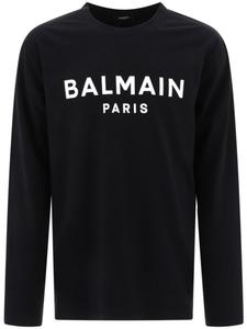 Balmain толстовка с логотипом, черный