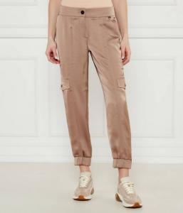 Атласные брюки-карго Ridder Relaxed fit Marc Cain, желтый