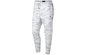 Трикотажные спортивные штаны мужские белые Jordan, белый