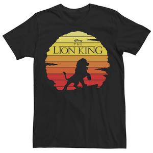 Мужская футболка Disney The Lion King Simba с градиентом Sunset