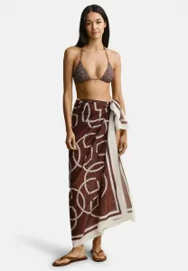 Пляжный аксессуар-саронг с монограммой Gant, Fresh Soil