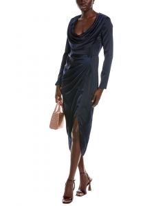 Платье миди AIIFOS Corinne, синий