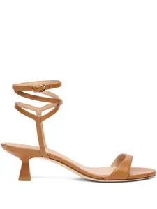 Босоножки с ремешком на щиколотке Stuart Weitzman, коричневый