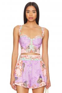 Укороченный топ x revolve lupe Agua Bendita, цвет meadow