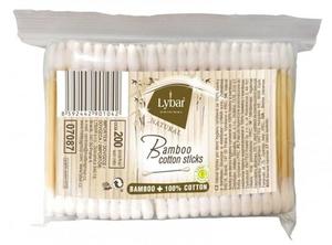 Палочки косметические бамбуковые, пакетик, 200 шт. Mattes Lybar