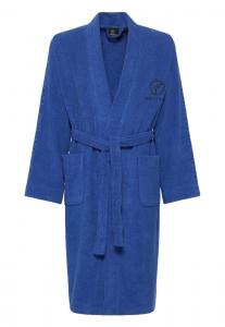 Халат Carlo Colucci Long Bathrobe, синий