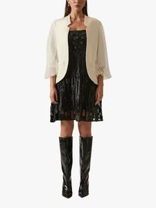 Пиджак с рукавами из тюля James Lakeland, White