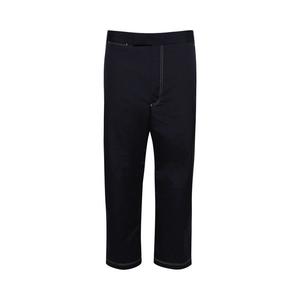 Брюки Thom Browne Typewriter Unconstructed Straight Leg Trouser 'Navy'