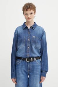 Джинсовая рубашка Guess Jeans, темно-синий