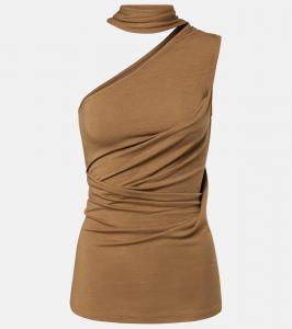 Драпированный топ из джерси Entire Studios, Hazel