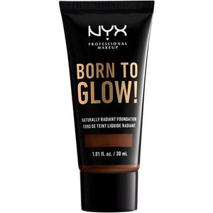 Тональная основа NYX Professional Makeup Born to Glow! Naturally Radiant, 22.7 - Deep Walnut, 30 мл
