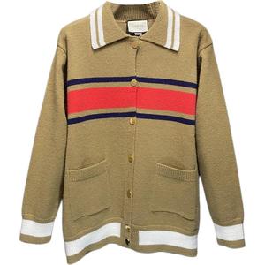 GUCCI Свитер мужской хаки