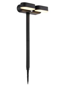 Globo lighting Солнечный светильник "SOLAR LIGHT PLASTIC BLACK MATT, 1XLED" черного цвета