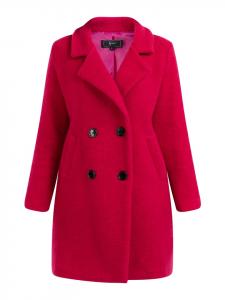 Женское пальто цвета фуксии faina