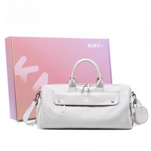 KMV Большая спортивная сумка из полиэстера для женщин, Gray Box (Box Included)