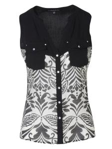 Блуза KOROSHI, Black/White