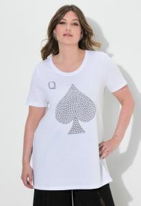 Футболка MIAMODA Print T-shirt, Snow White/White