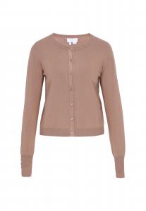 Usha BLUE LABEL Кардиган из трикотажа в темно-бежевом цвете