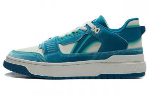 Баскетбольные кроссовки Rookie унисекс с низким верхом белого цвета Lining