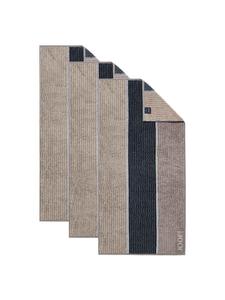 Joop! Набор из 3 полотенец серого цвета Signature Lines