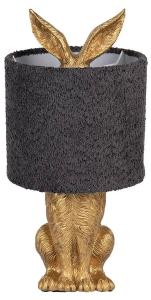 Настольная лампа Clayre & Eef Kaninchen Siti, золото